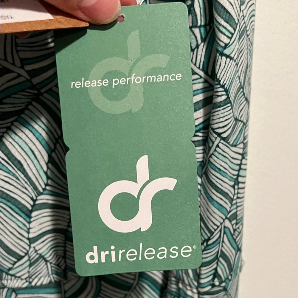 Title Nine Green and White Geometric Dress - Picture 5 of 10